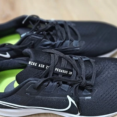 Zapatos para correr Nike Air Zoom Pegasus 38 negros Foto 1 de 4