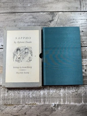 1954 Vintage Poetry Book "Sappho" Alphonse Daudet Foto 1 de 4