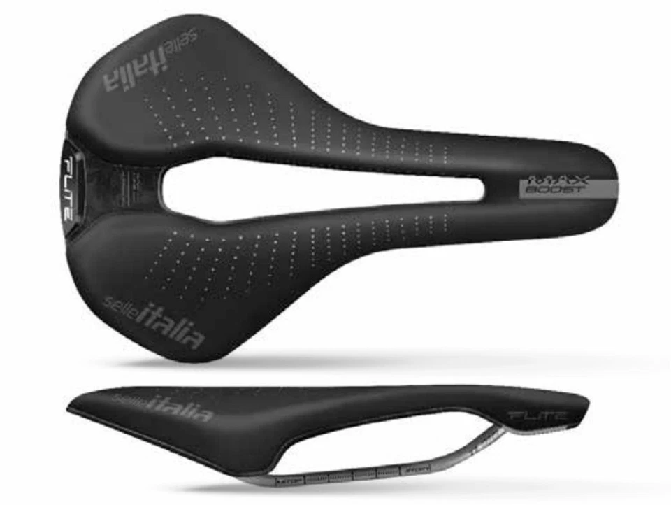 Sillín Selle Italia Max Flite Boost Gel Superflow - Titanio, Negro, L3 Foto 1 de 1