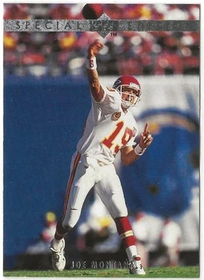 JOE MONTANA - 1995 Upper Deck Special Edition #SE-14  Kansas City Chiefs (2212a) - Image 1 of 3