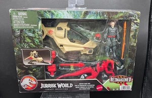 Jurassic World Legacy Collection Chopper Chase Pack con elicottero - Foto 1 di 8