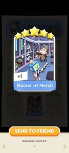 MoNO go 6⭐Sticker With THE NAME OF CHA-CHING! WITH🔥SUPERFAST SENDING🔥 - Picture 1 of 1