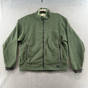 Rei Outdoor Fleecejacke Herren Gr. XL grün Full Zip Reißverschlusstasche - Bild 1 von 9