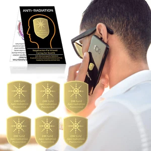 Anti Radiation Protection EMF EMR Shield Sticker Phone Radiation Blocker Sticker - Photo 1 sur 10
