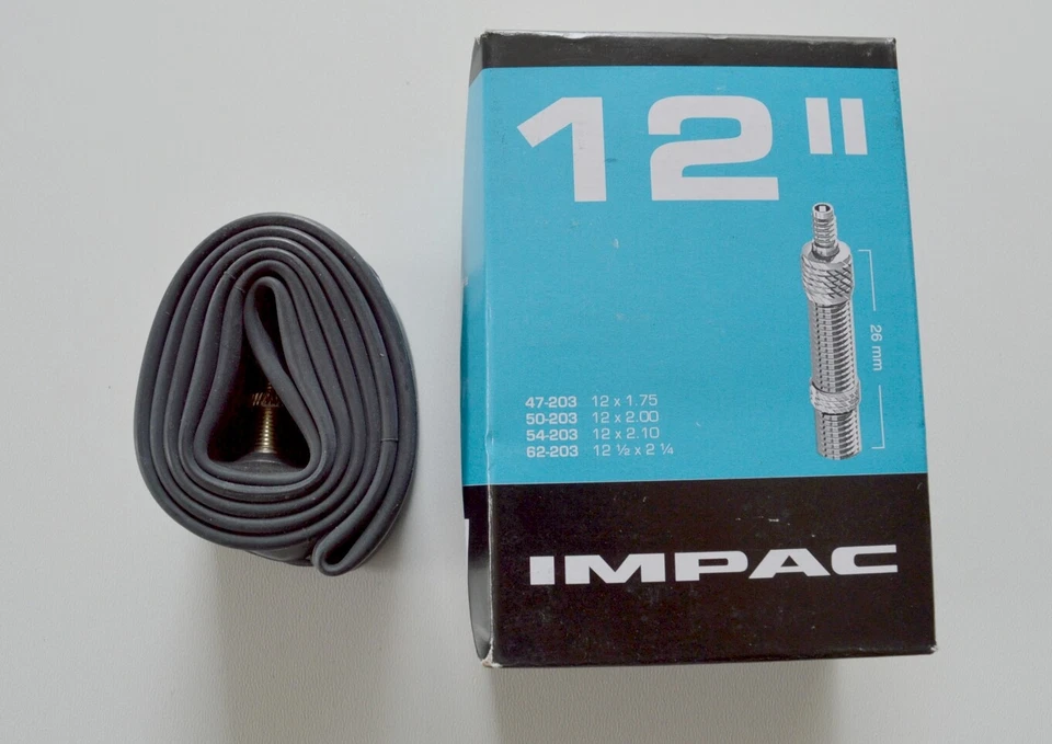 IMPAC 12,5" 12" Schlauch mit Blitzventil DV Dunlop 47/62-203 Schläuche