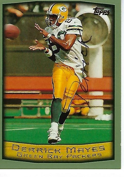 DERRICK MAYES SIGNED 1999 TOPPS #226 - GREEN BAY PACKERS - Image 1 of 1