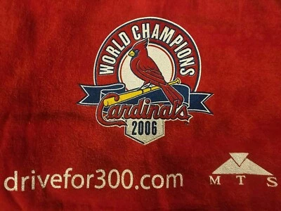 *Brand NEW* Vintage St Louis Cardinals 2006 World Series Champions Rally Towel - Image 1 of 4