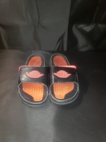 Sandali ciabatte slip on vintage Air Jordan Nike rosso nero uomo taglia 10