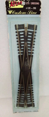 ATLAS 12C 295 CUSTOM LINE 12-1/2 DEGREE CROSSING TRACK BRASS HO SCALE - Image 1 of 4