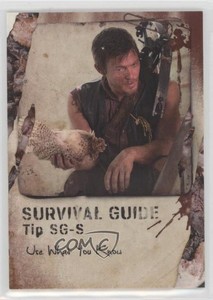2016 Topps The Walking Dead Survival Box Guide Rotten 2/25 Use What You Know a4e