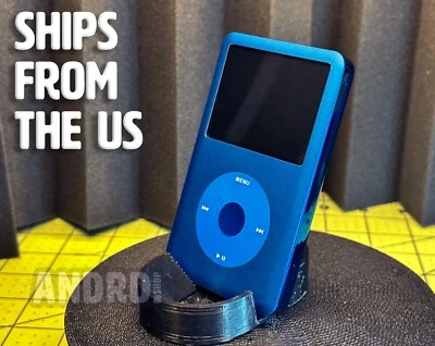 Custom 512GB Taptic Mod All Blue iPod Classic 7th Gen - 3000mah Battery - Image 1 of 4