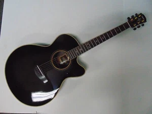 Yamaha CPX1200II Translucent Black Electric Acoustic Guitar - Picture 1 of 8