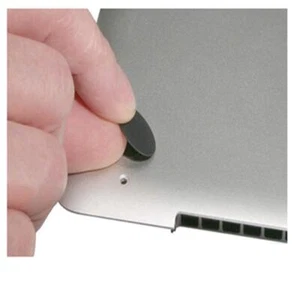 4PCS Rubber Foot Black Foot Mat Replacement for Macbook Pro *AU - Afbeelding 1 van 4