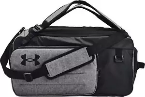 Under Armour Contain Duo Medium Backpack Holdall Grey Gym Padded Travel Bag - Picture 1 of 7