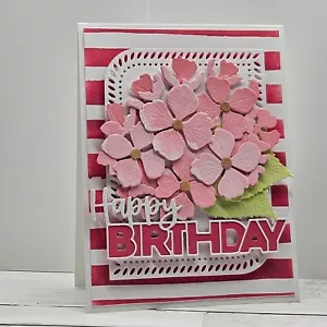 Handmade Greeting Card Keepsake Quality ocbrandy Birthday wishes f - Picture 1 of 1