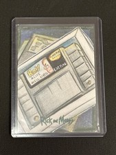 Cryptozoic Rick And Morty Season 2 Sketch Card 1/1 E Braga ARTIST PROOF