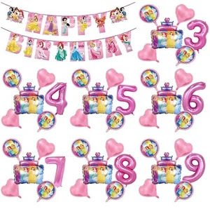 Disney Princess party balloons foil & latex kids birthday party decoration items - Picture 1 of 19