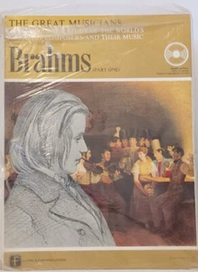 The Great Musicians series: 6 x Brahms - LP records in books. - Bild 1 von 6