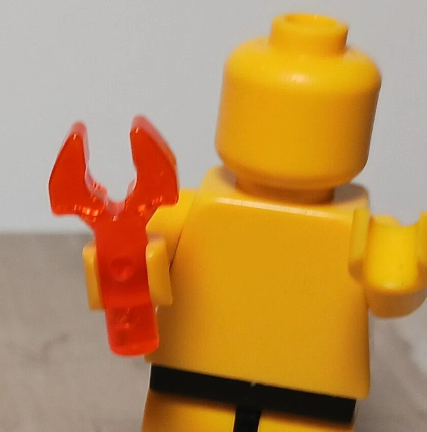 Nueva Llave LEGO TRANS NARANJA TRANSPARENTE NEÓN Herramientas del Futuro Ingeniero Gadget Gear Foto 1 de 1