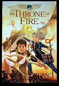The Throne of Fire by Rick Riordan (Softcover: Graphic Novel) 2015 - Picture 1 of 2