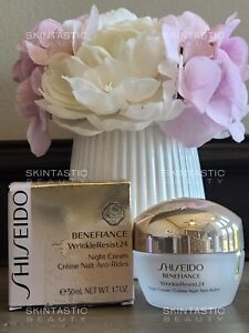 Shiseido Benefiance WrinkleResist24 Night Cream - 1.7oz (Sealed)