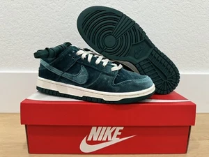 Größe 8,5 - Nike Dunk Low Green Velvet 2022 DZ5224-300 Herren 7 - Bild 1 von 9