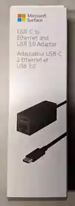 Microsoft USB-C to Gigabit Ethernet and USB 3.0 Adapter - Picture 1 of 1