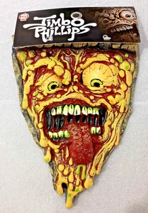 Jimbo Phillips Trick Treat Studios Halloween Latex Pizza Fiend Mask 2021 NOS New - Picture 1 of 7