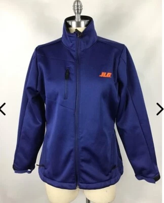 JLG Equipment Antigua Navy Fleece Embroidered Zip Jacket Women's Large - Image 1 of 4