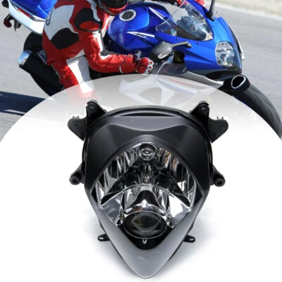 Headlight Headlamp for Suzuki GSXR1000 2007 2008 K7 07 08 Assembly Head Lights - Image 1 of 4