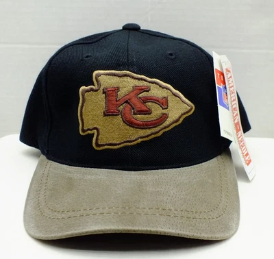 DE COLECCIÓN AÑOS 90 KANSAS CITY CHIEF GORRA NFL FÚTBOL AMERICANO TALLA ÚNICA AJUSTE NUEVA AGUJA AMERICANA Foto 1 de 4