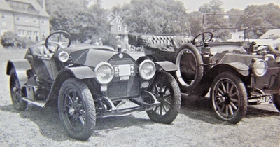 Foto instantánea original vintage de 1915 STUTZ BEARCAT & 1913 BUICK - COCHES ANTIGUOS # 12 Foto 1 de 3
