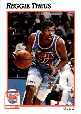 1991-92 Hoops #138 Reggie Theus - Image 1 of 2