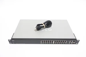 Cisco SG200-26 26-Port Rack Mountable Gigabit Smart Switch - Picture 1 of 8