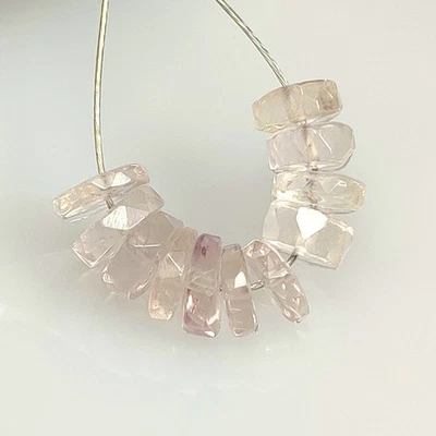 9.27 Ct  Natural Rutile Amethyst Round Beads - 9209 - Image 1 of 2