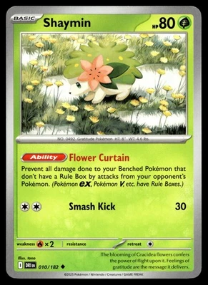 Shaymin 010/182 SV10: Destined Rivals - Image 1 of 2