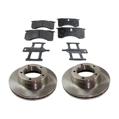 Brake Disc Rotor and Pad Kit For 2003-2009 GMC C4500 Topkick C5500 Topkick Front - Image 1 of 4