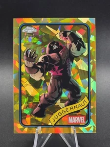 2025 Topps Chrome Sapphire Marvel JUGGERNAUT Gold Refractor 10/50 #146 - Picture 1 of 6