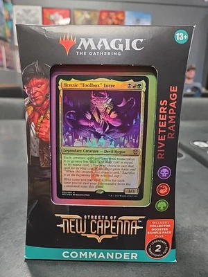 Magic the Gathering - Streets of New Capenna Commander Deck - RIVETEERS RAMPAGE - Image 1 of 2