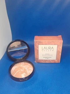 (F) Laura Geller GINGER BRONZE Baked Blush-N-Bronze Marbleized 2 in 1 - Picture 1 of 4