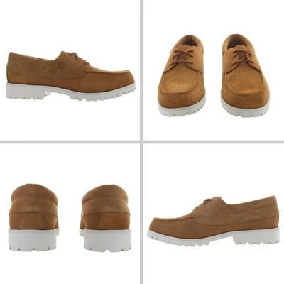 Timberland® Men's AUTHENTICS LIGHT LACE UP Rust Suede Casual Shoes Size NIB - Image 1 of 4