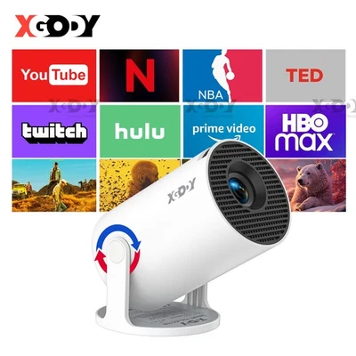 2025 Mini 1080P Beamer HD Projektor 4K 10000LMS LCD 5G WiFi Heimkino Bluetooth - Bild 1 von 4