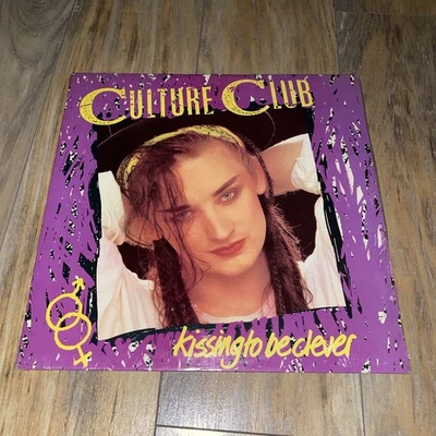 Vintage 1982 SEALED Culture Club Kissing To Be Clever Vinyl LP (FE 38398) NOS - Image 1 of 4
