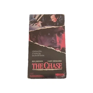 The Chase 1991 VHS Casey Siemaszko Ben Johnson Rickie Lake PG 13 New Sealed - Picture 1 of 2