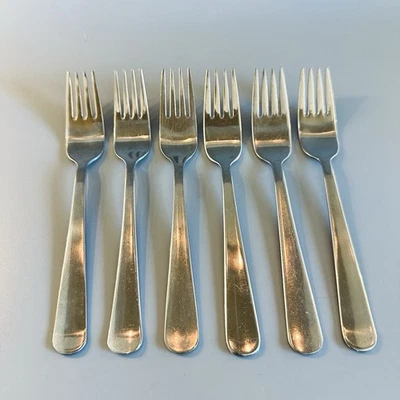 6 garfos de salada de talheres de aço inoxidável Ikea Dragon conjunto de 6 22185 - Imagem 1 de 4