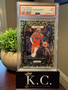 Prizm Shai Gilgeous 2023 - Alexander #85 King Snake SSP PSA 9 - Imagen 1 de 2