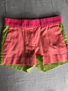 New Crewcuts Girl Cotton Shorts Bright Multicolor Size 6 Slim Fit - Picture 1 of 6