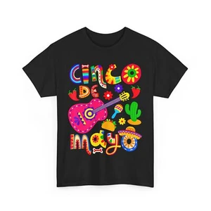 5 T-Shirt De Mayo, Cinco De Mayo Mexican Fiesta Maglietta Messicana - Foto 1 di 8