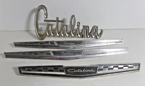 Pontiac Catalina 1966 emblemas vintage - Imagen 1 de 4
