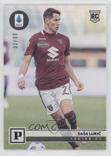 2020-21 Panini Chronicles Panini Serie A Blue /99 Sasa Lukic #26 Rookie RC